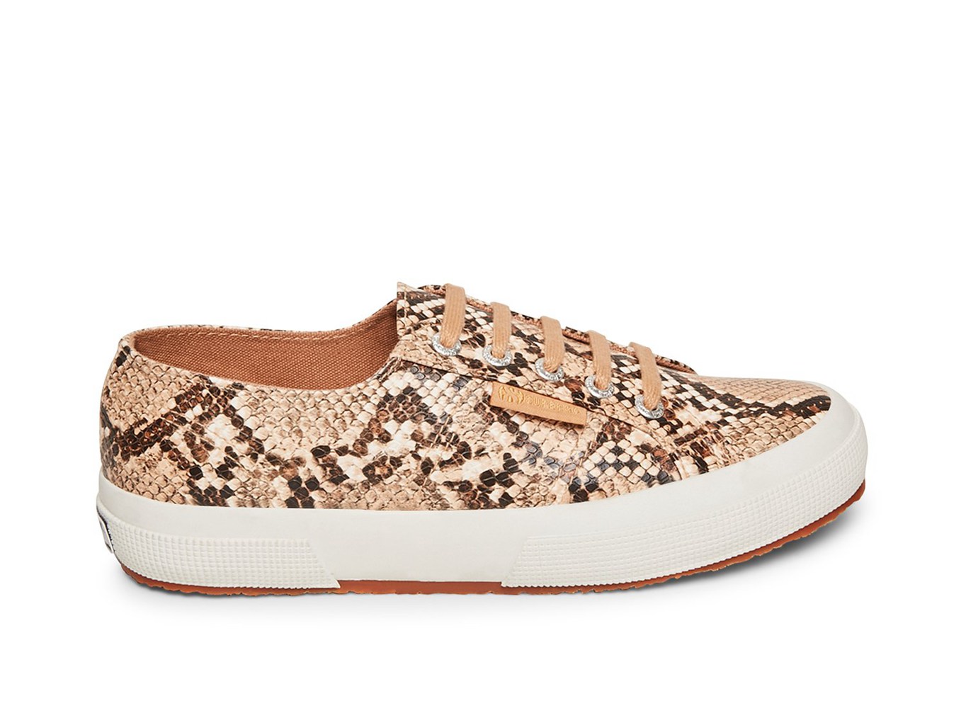 Zapatillas Superga Mujer Marrones/Serpent - 2750 Snakepufanw - 954871WGQ